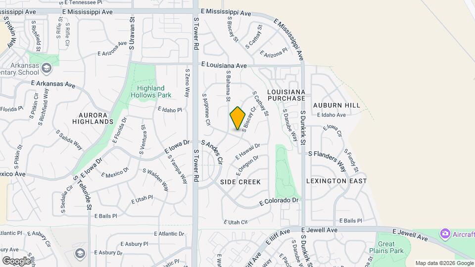 18871 E Gunnison Pl, Unit 229 Map and Location Details