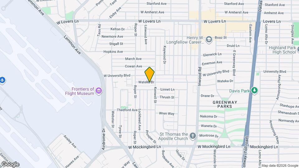 4812 Wateka Dr Mapa y Detalles de la Ubicación