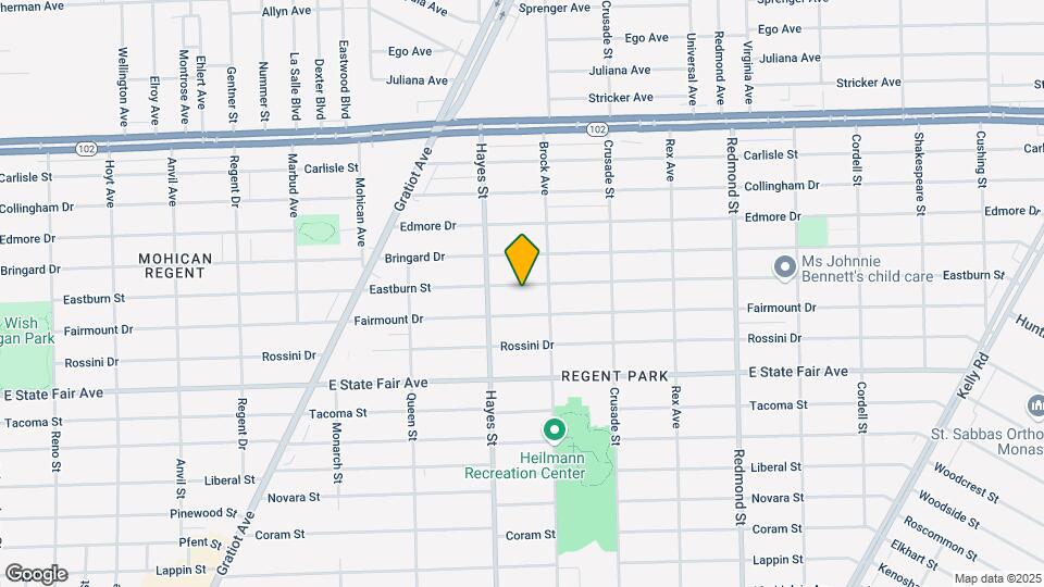 15260 Eastburn St Map and Location Details