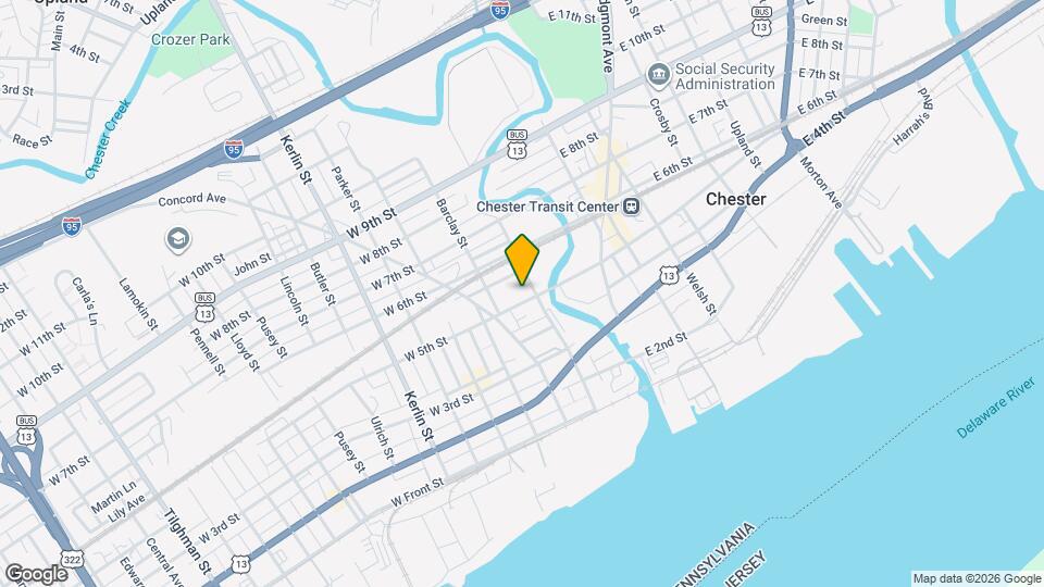 210 W 5th St, Unit apt 1a Map and Location Details