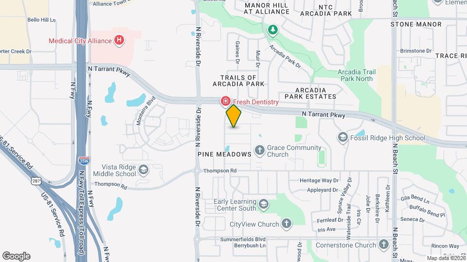 3717 Evergreen Ridge Rd Mapa y Detalles de la Ubicación