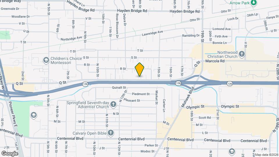 1322 Q St Map and Location Details