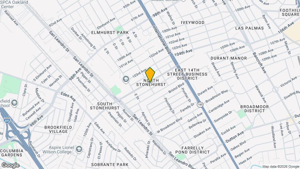 1206 105th Ave Map and Location Details