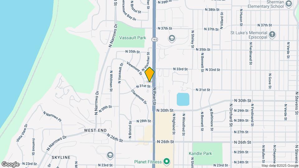 5907 N 31st St Mapa y Detalles de la Ubicación