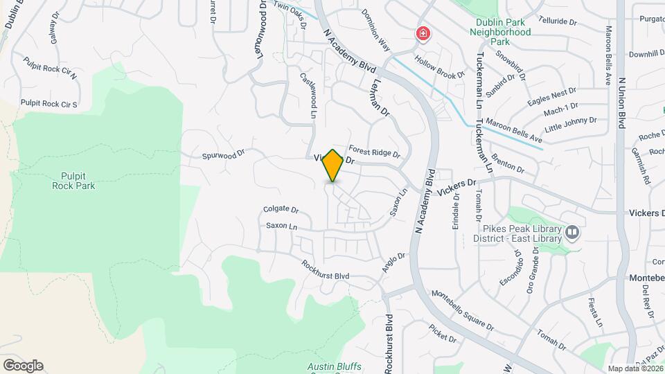 5781 University Village View Map and Location Details