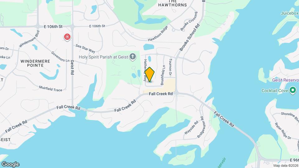 12114 Brushfield Ln Map and Location Details