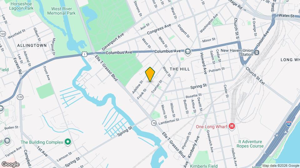 154 Frank St Map and Location Details