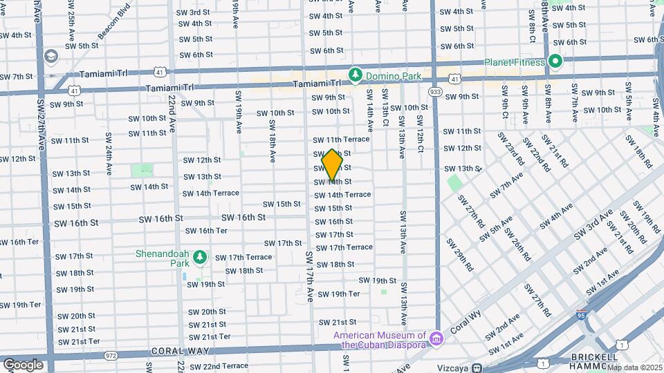1610 SW 14th St Mapa y Detalles de la Ubicación