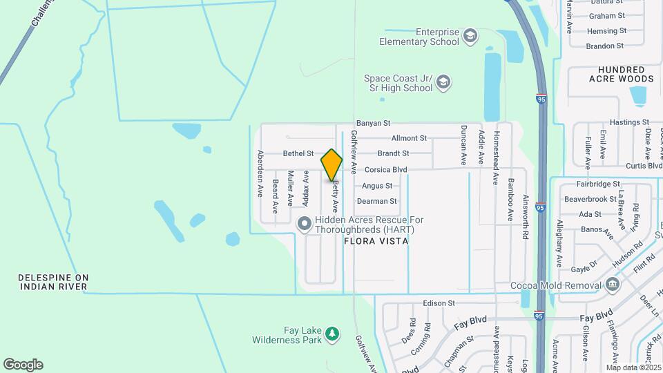 6464 Betty Ave Map and Location Details