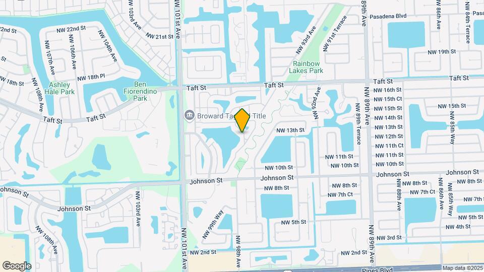1384 NW 97th Terrace Map and Location Details