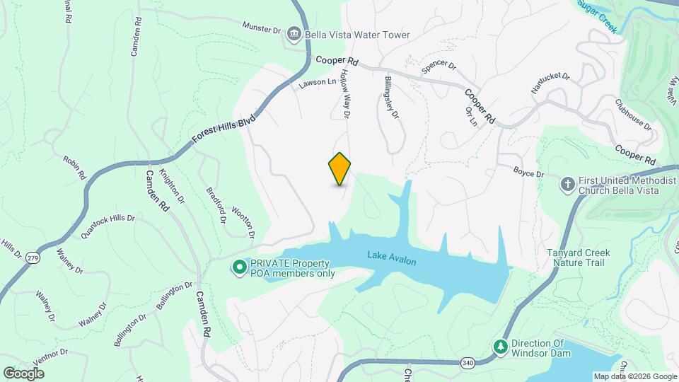 10 Evans Ln Map and Location Details