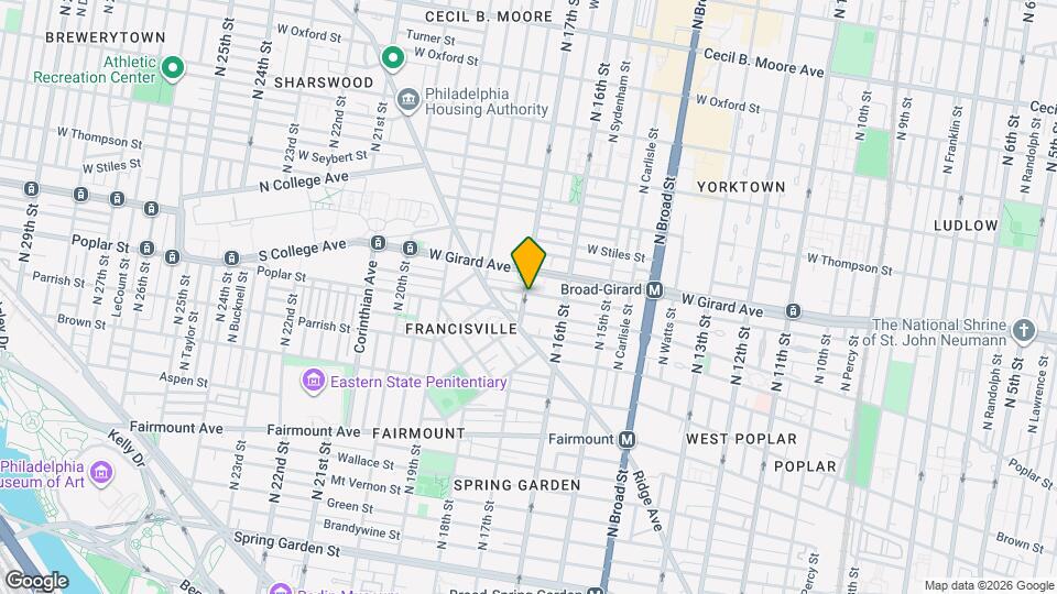 1642 Cambridge St Mapa y Detalles de la Ubicación
