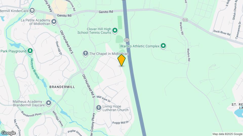 12609 Petrel Crossing Map and Location Details