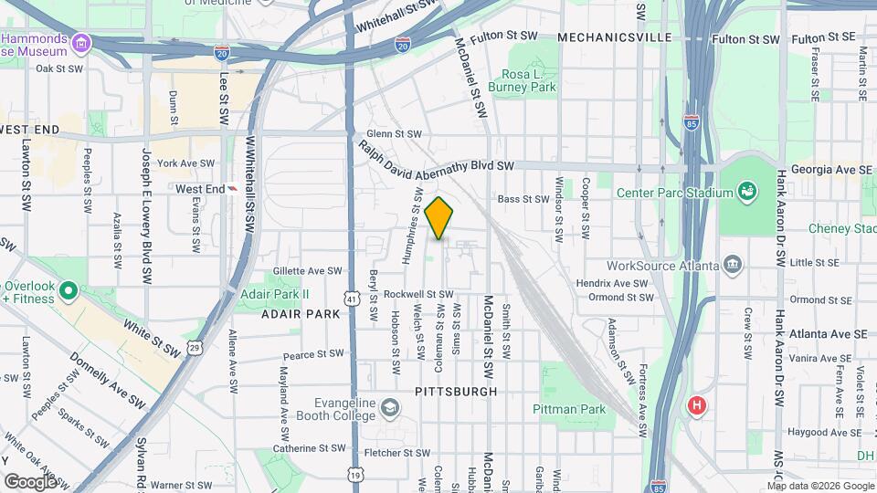 Room in House on Coleman St SW, Unit 3101 Map and Location Details