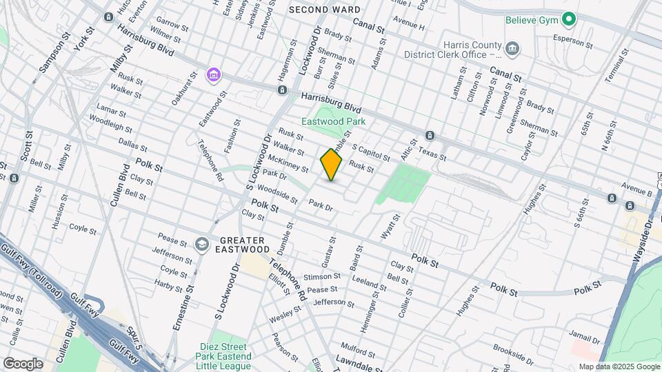 4916 McKinney St Map and Location Details