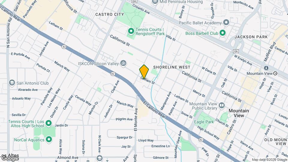1839 Latham St Map and Location Details
