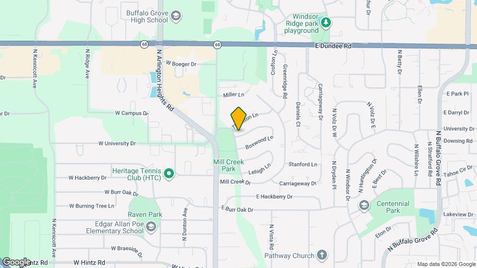 1225 Radcliffe Rd Map and Location Details