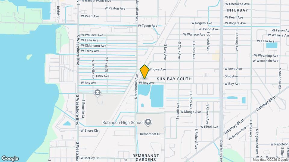 4313 W Bay Ave, Unit TSM Map and Location Details