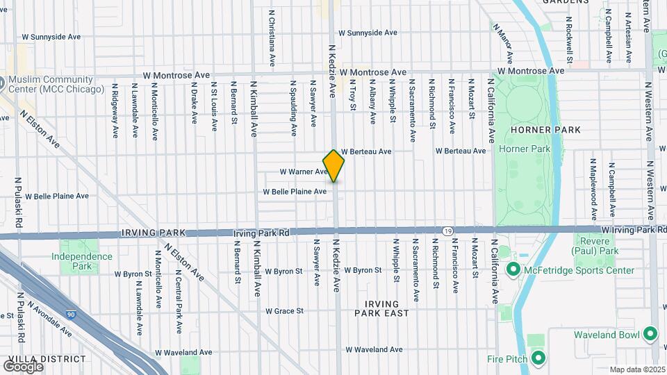 4103 N Kedzie Ave Map and Location Details