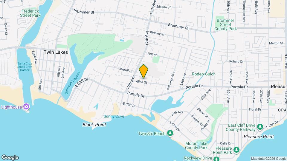1841 Alice St Mapa y Detalles de la Ubicación