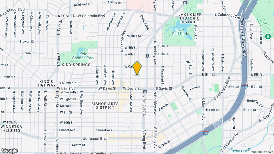 701 Elsbeth St Mapa y Detalles de la Ubicación