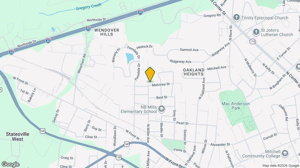 704 N Miller Ave Mapa y Detalles de la Ubicación