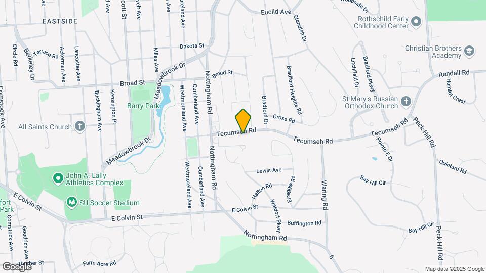 230 Tecumseh Rd Map and Location Details
