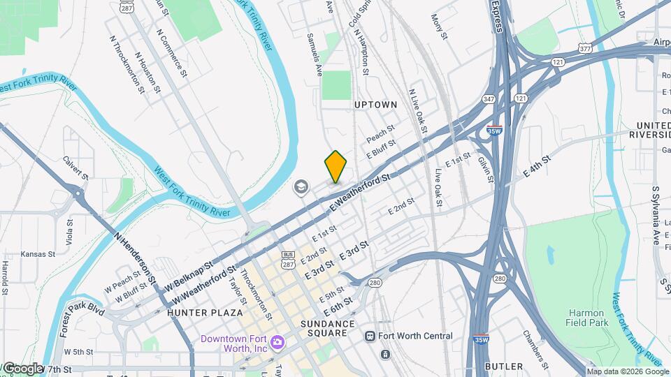 724 Skyline Bluff Ct Map and Location Details