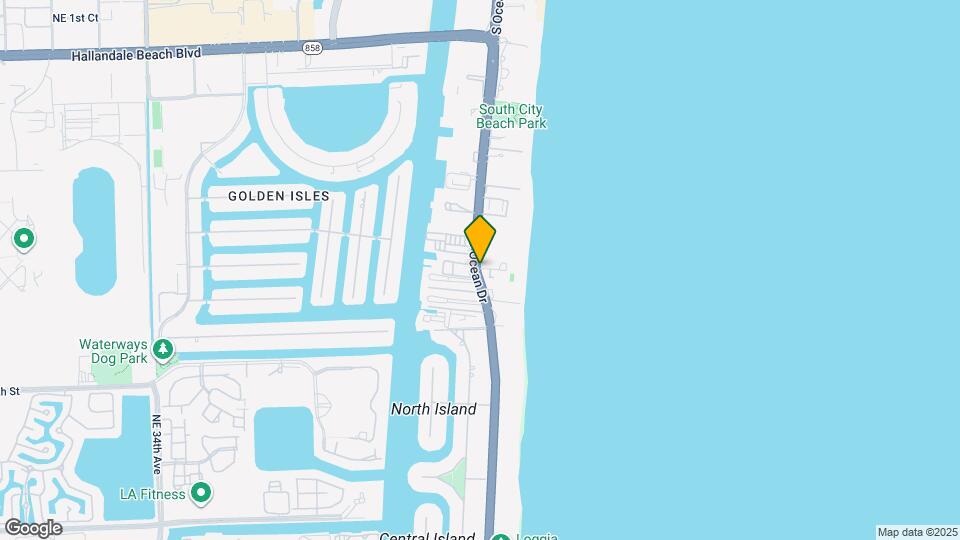 2050 S Ocean Dr Map and Location Details