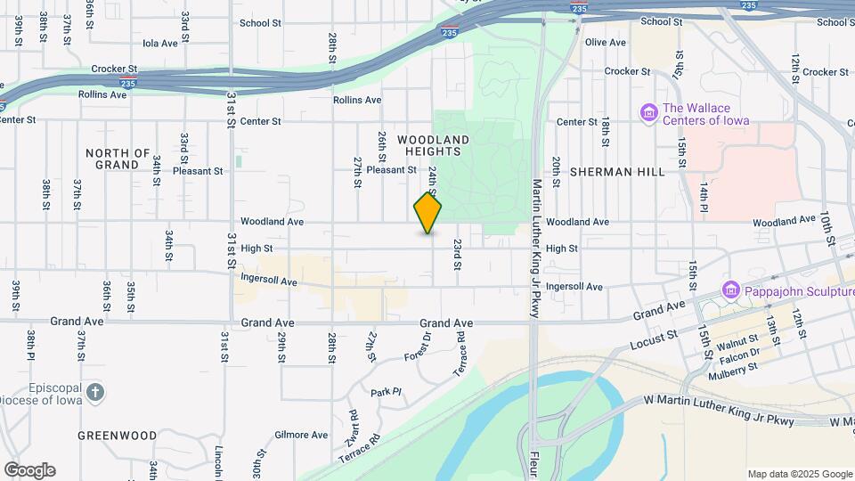 2401 High St-Unit -3 Map and Location Details
