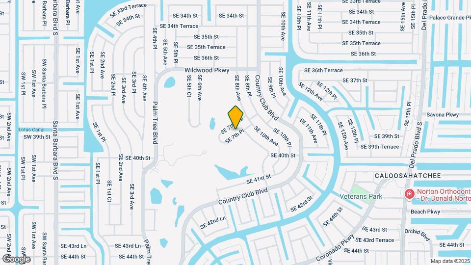 3875 SE 7th Pl Mapa y Detalles de la Ubicación