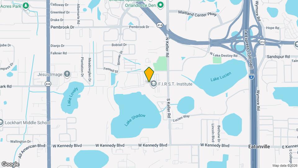 1516 Legacy Club Dr Map and Location Details