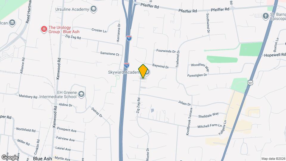 9982 Zig Zag Rd Map and Location Details