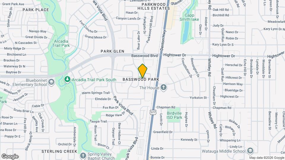 7221 Lindentree Ln Map and Location Details