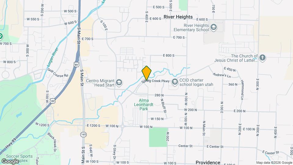 366 Spring Creek Pkwy Mapa y Detalles de la Ubicación