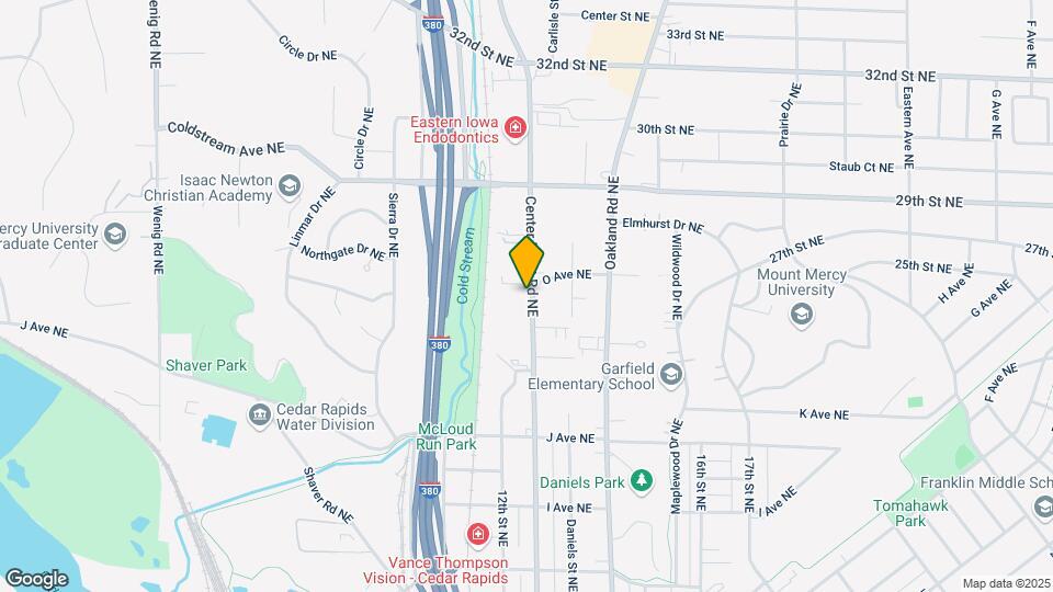 1427 Center Point Rd NE Map and Location Details