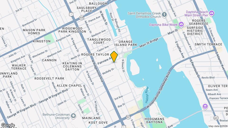 416 Daytona St Map and Location Details