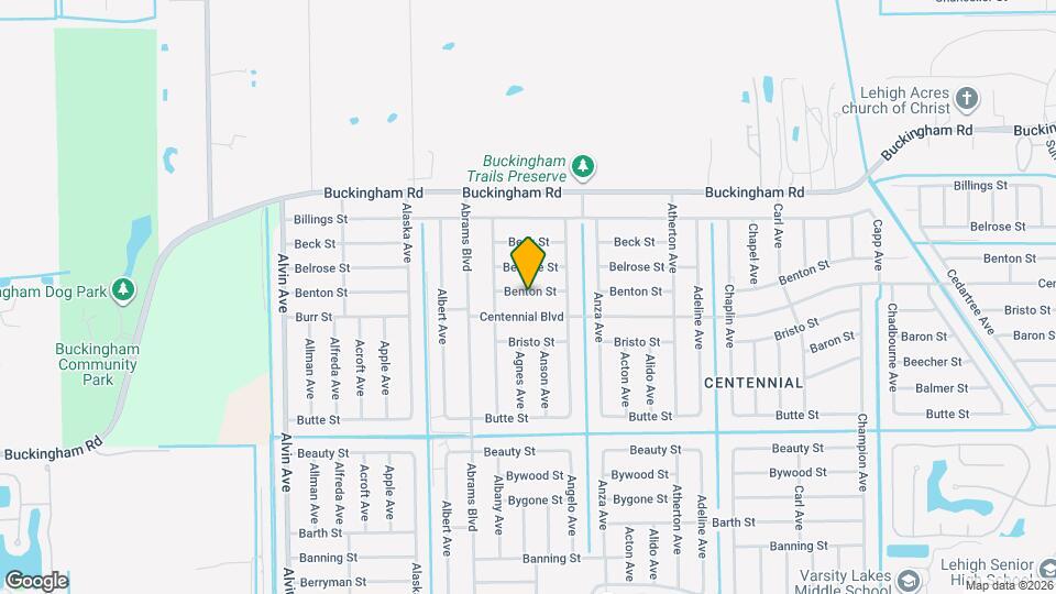 5427 Benton St Map and Location Details