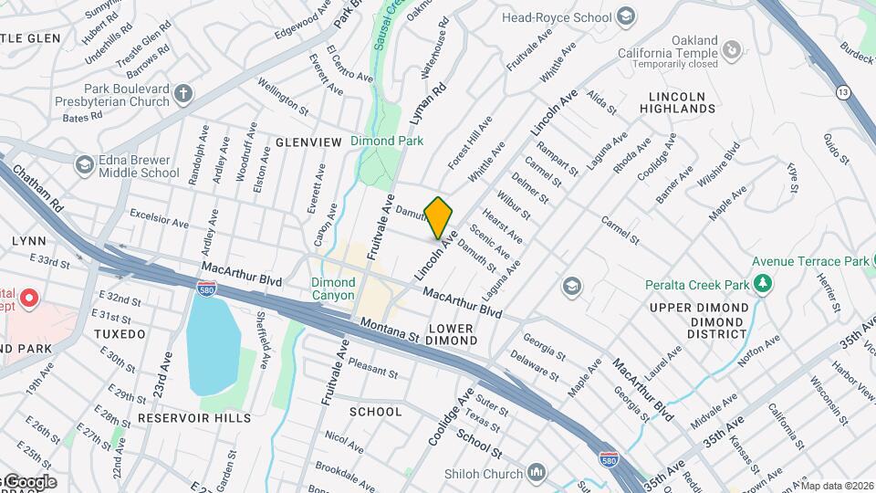 3585-3585 Lincoln Ave Map and Location Details