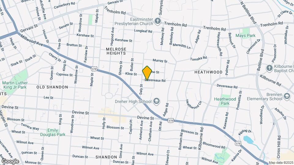 3214 Devereaux Rd Map and Location Details