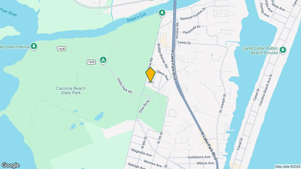 803 Blanche Ave Map and Location Details