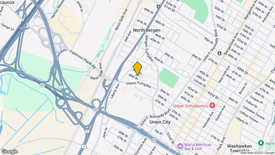1508 38th St Map and Location Details
