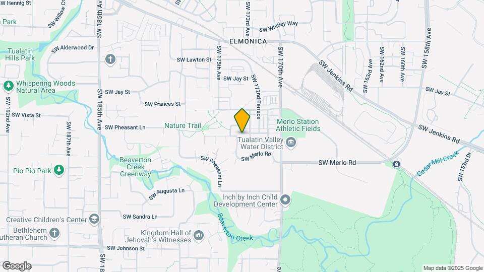 17284 SW Pleasanton Ln Map and Location Details