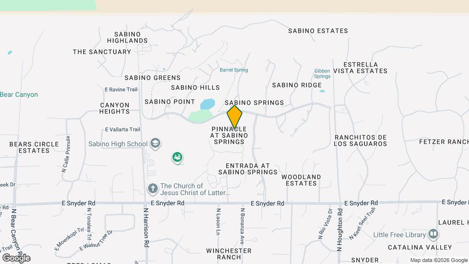 5102 N Pinnacle Point Dr Map and Location Details