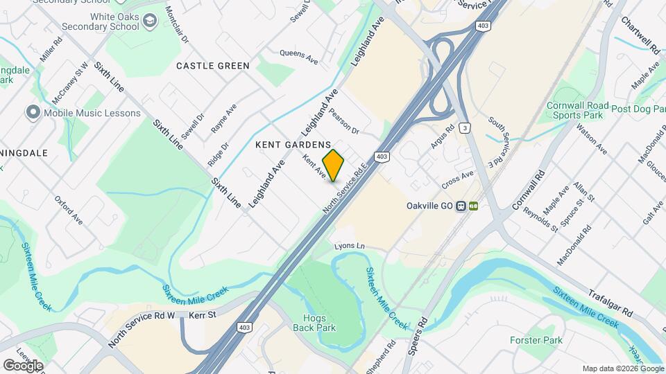 1020 Kent Ave. Map and Location Details