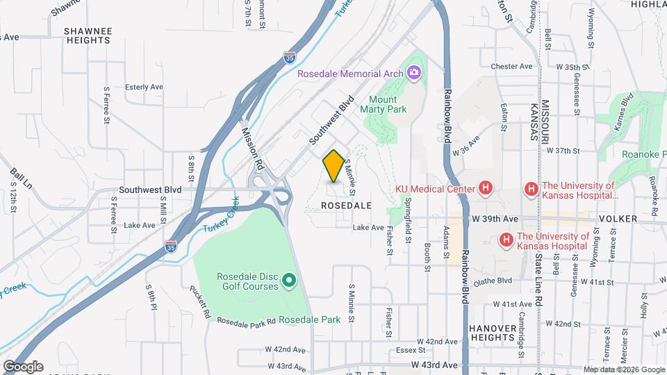 3733 S Thompson Cir Map and Location Details