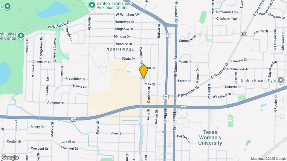 2204 N Carroll Blvd Map and Location Details