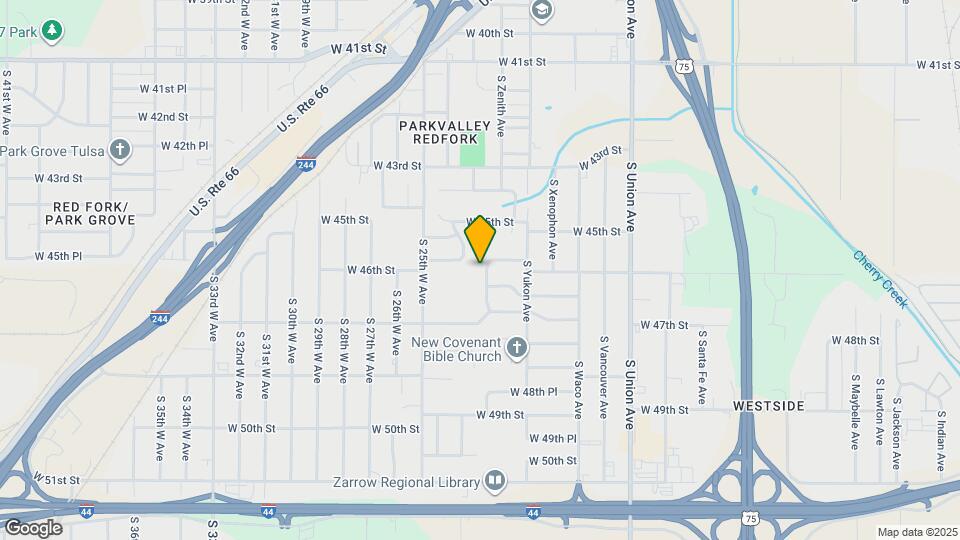 4538 S 23rd W Ave Map and Location Details