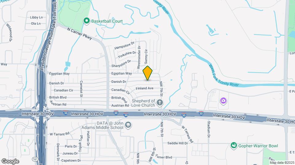 725 Danish Dr Map and Location Details