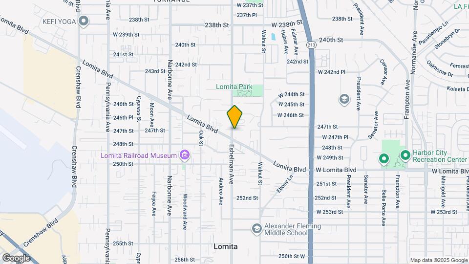 24658 Eshelman Ave Map and Location Details